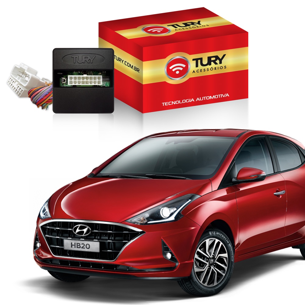 Alarme Automotivo - Comfort 1.1 AC Hyundai HB20 2020 em diante