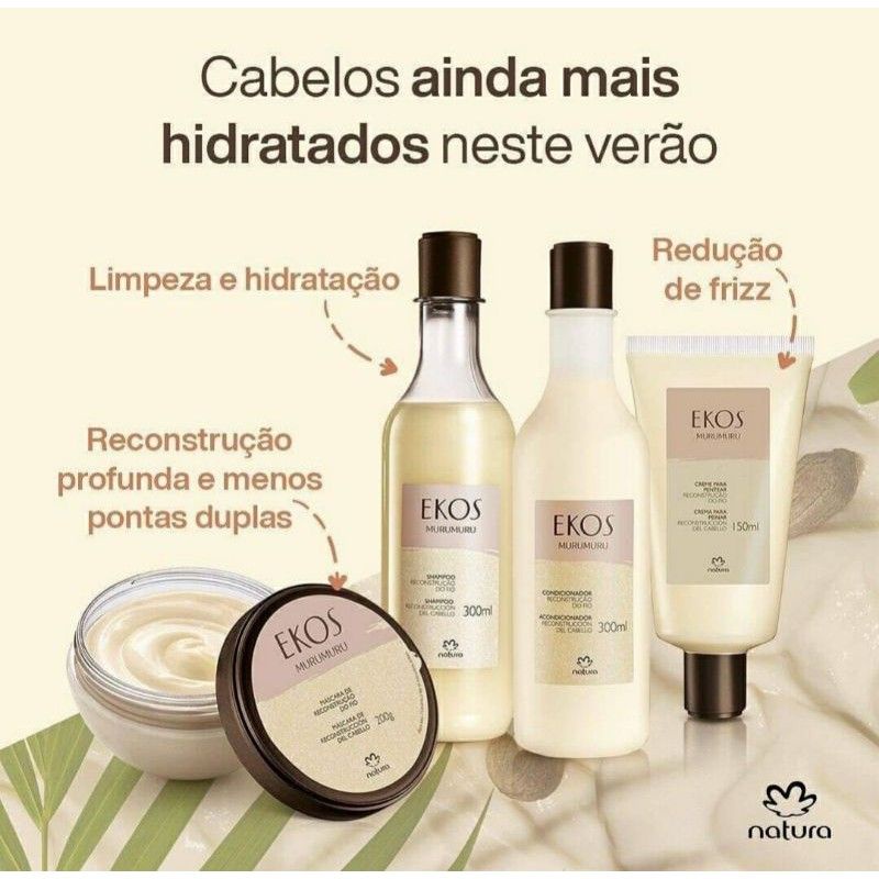 Natura ekos murumuru (A ESCOLHER) | Shopee Brasil