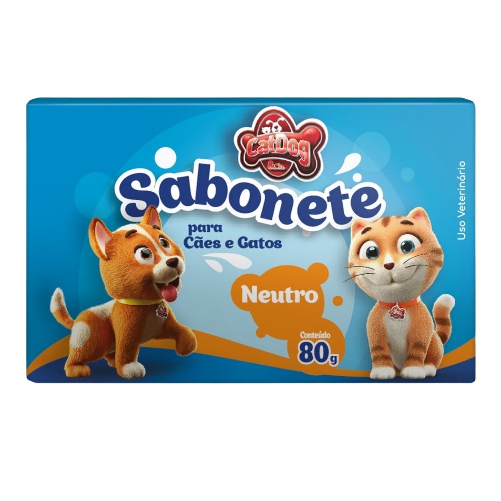 Sabonete para Cachorro e Gato Pet Glicerinado 80g