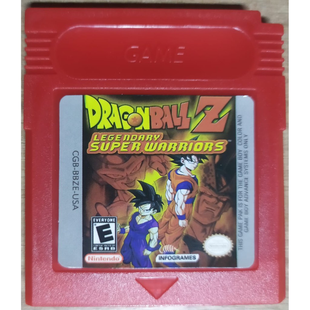 Dragon Ball Z Legendary Super Warriors Cartucho de Game Boy Color