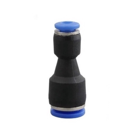 Conexão Pneumática União Emenda Com Redução tubo 10mm X tubo 8 mm Unidade