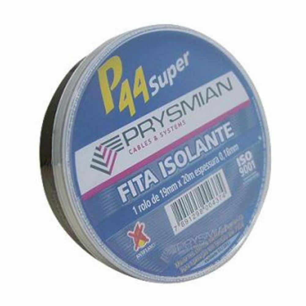 Fita Isolante P44 19mm X 20m 0,18mm 750v Prysmian em Oferta na Shopee