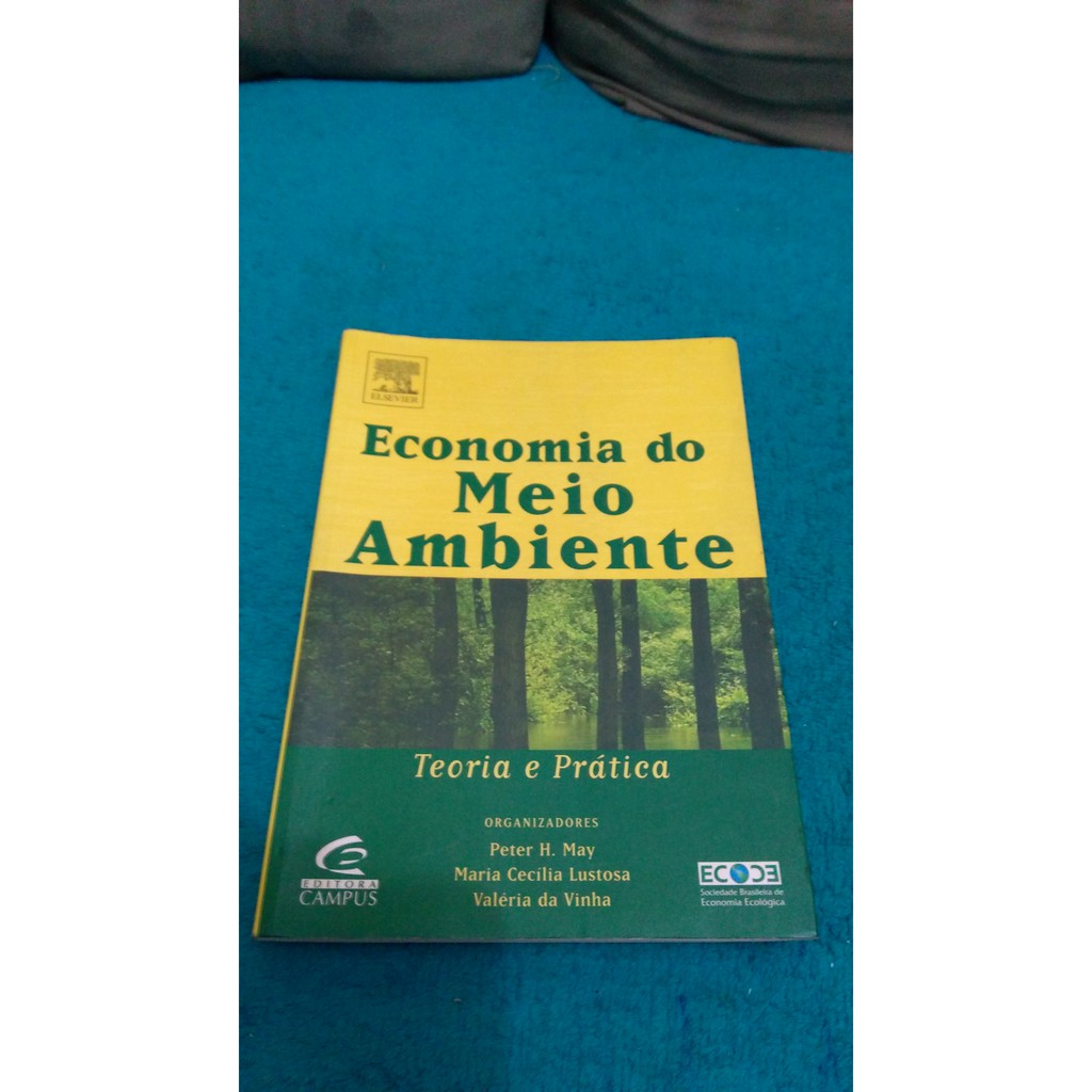 LIVRO, ECONOMIA DO MEIO AMBIENTE, TEORIA E PRATICA, PETER H. MAY