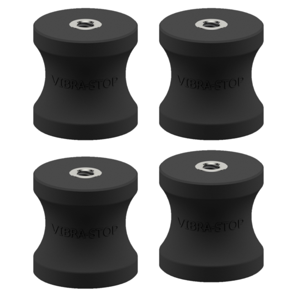 Amortecedor De Vibração Tipo Coxim N2 Ff M10 Kit Com 4 em Oferta na Shopee