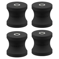 Amortecedor De Vibração Tipo Coxim N2 Ff M10 Kit Com 4