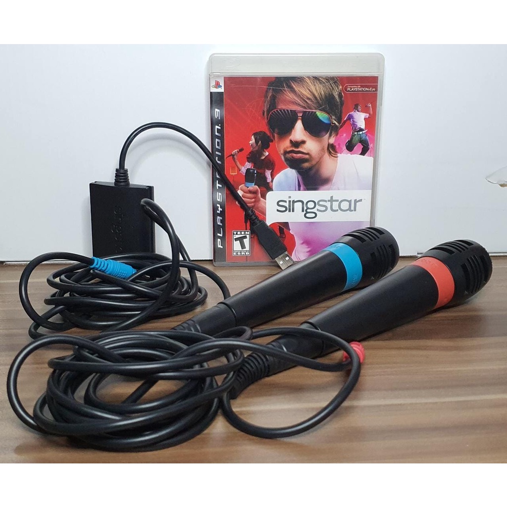 Lot De 60 Micros Officiels Singstar Pour PS2/PS3 - Marque Big Ben, Neufs Sans Adaptateur