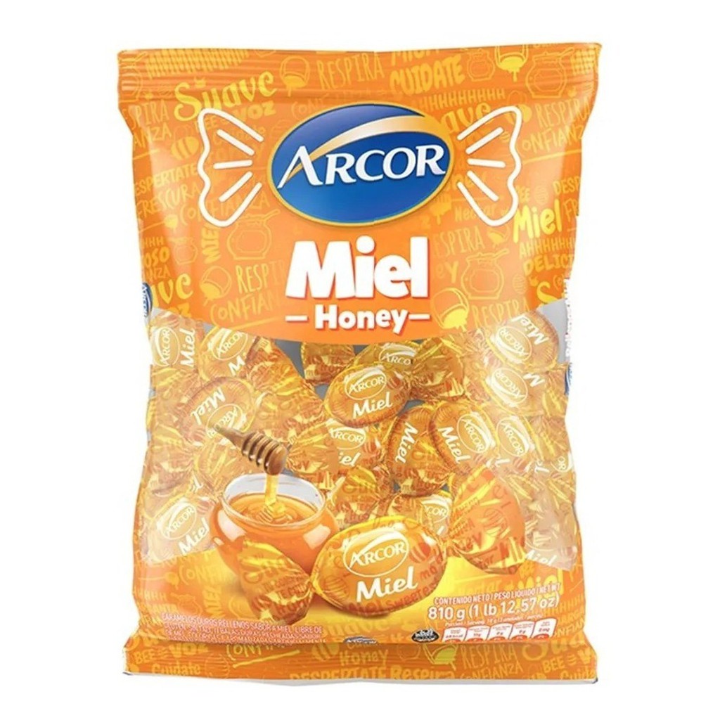 Bala De Mel Recheada 600gr - Arcor