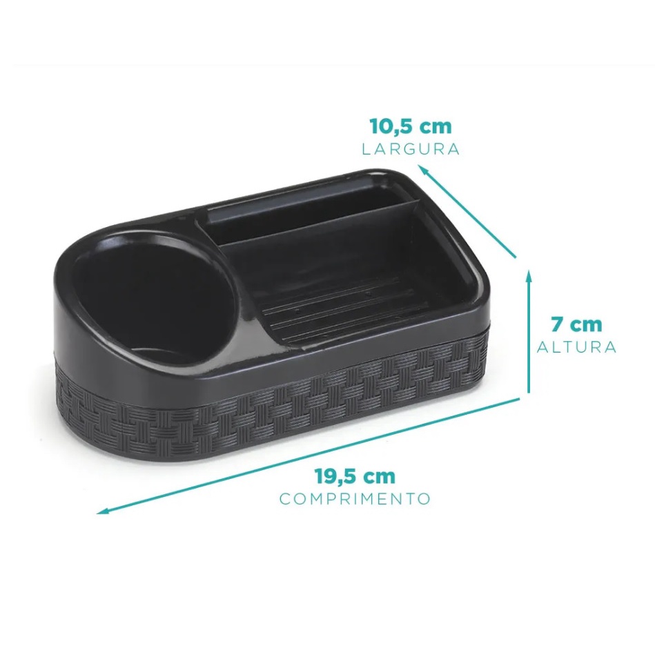 Porta Detergente Com Base Rattan Cores Nitron REF 133 em Oferta na Shopee