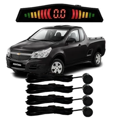 Sensor De Estacionamento Ré Montana Todos Os Modelos Preto