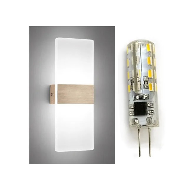 Lâmpada Led Jc Bipino G4 3w Bivolt 110v 220v Luz Branca Fria 6000k