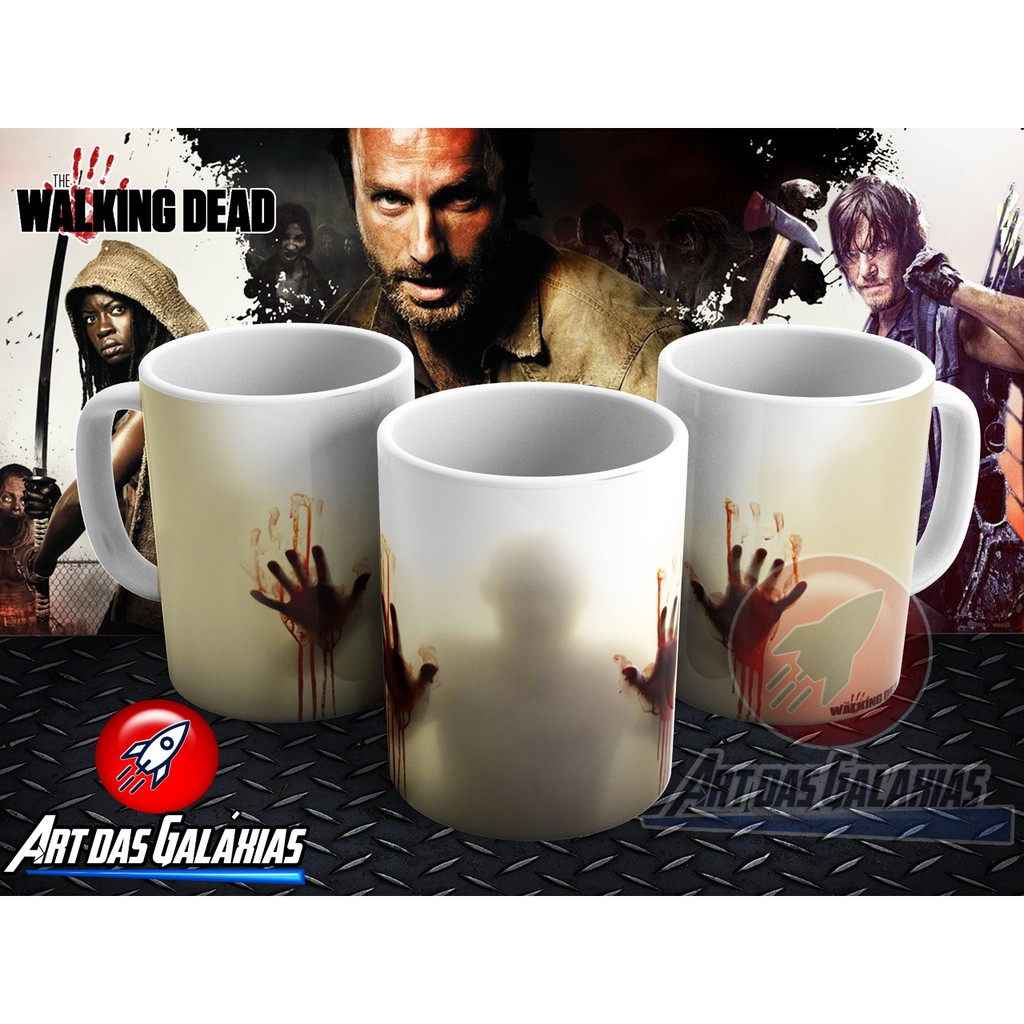 Caneca Cerâmica The Walking Dead MOD11