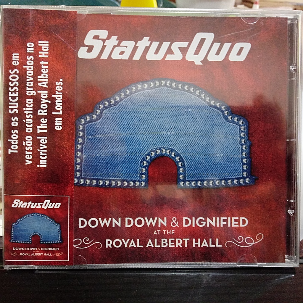 Cd Status Quo - Down Down & Dignified at the Royal Albert Hall (Lacrado)