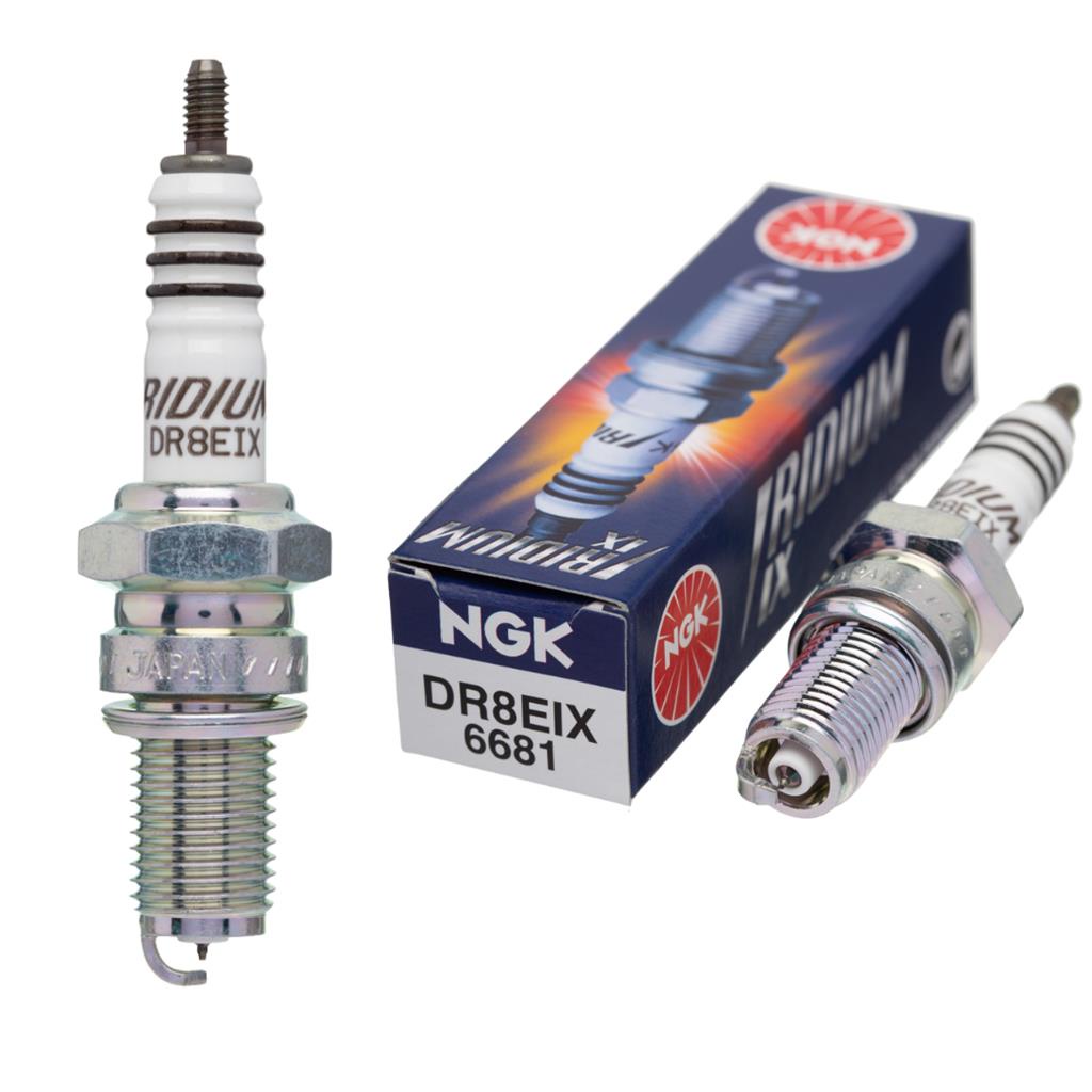 Vela Ngk Iridium DR8EIX Yamaha Dafra Dayun Honda KTM Suzuki Agrale Cagiva Kymco Sundown em Oferta na Shopee