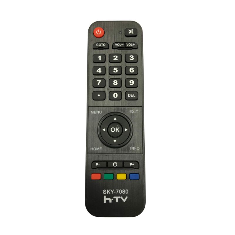 Controle Remoto Para Receptor HTV 3/4/5/6/7 - 7080/7454 | Shopee Brasil