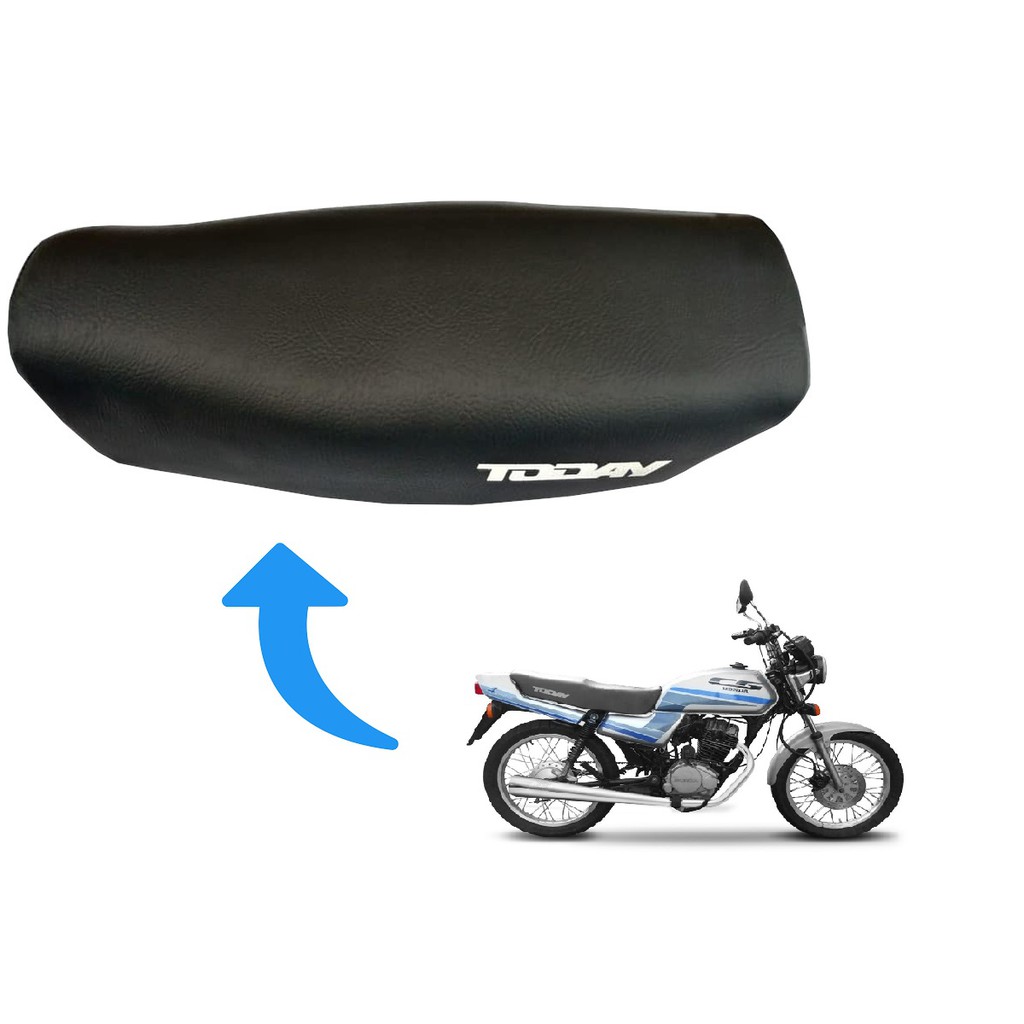 Capa Do Banco No Modelo Original Com Escrita e Antiderrapante - Honda Cg 125 Today