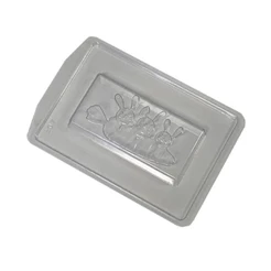 Forma para Chocolate Família Coelhos - FP207 - 1 unidade