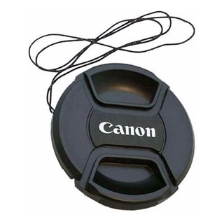Tampa Lente Canon 50mm Ii Frontal Logotipo Ø52mm Encaixe de 52mm em Oferta na Shopee