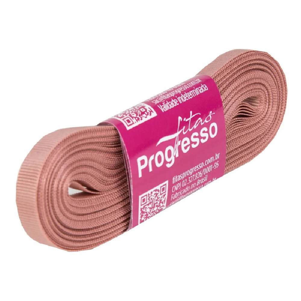 Fita Gorgurão Progresso 7mm nº1 - 10m 1143 Rosa Velho - 1un