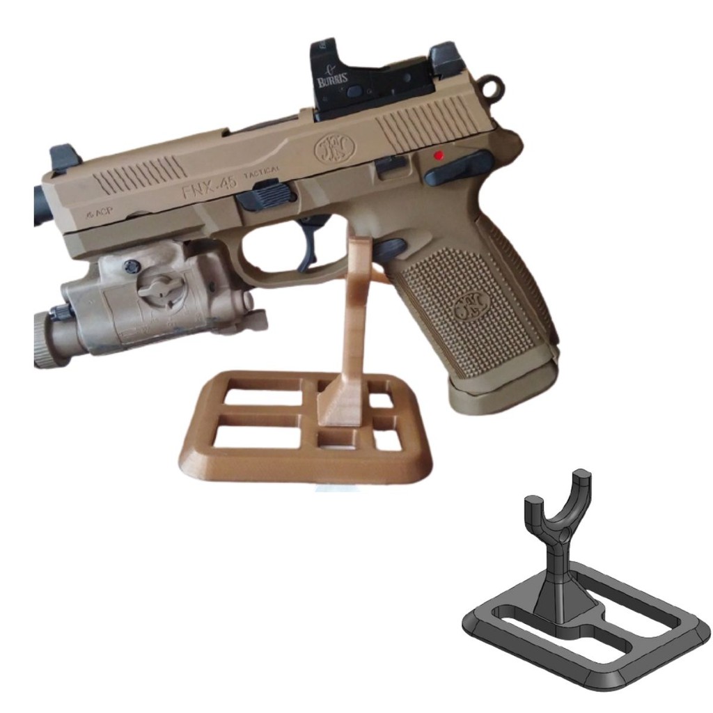 Suporte De Mesa Universal Pistola Aep Gbb Airsoft