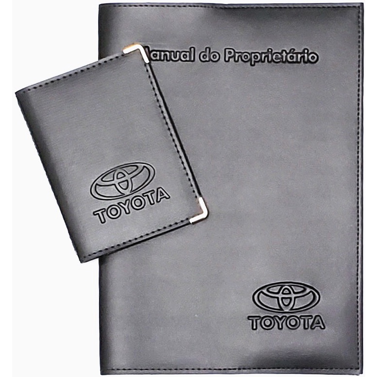 Porta Manual e Porta Documento Toyota