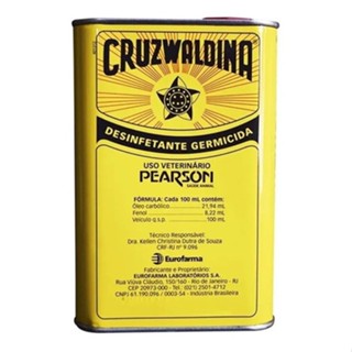 Desinfetante Creolina Cruzwaldina 500ml - Eurofarma em Oferta na Shopee