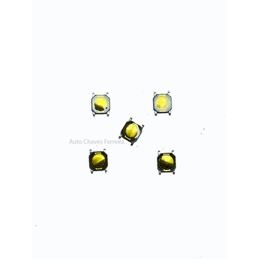 Kit 5 Micro Botao para Placa Chave Controle Ford cerato santa fe tucson