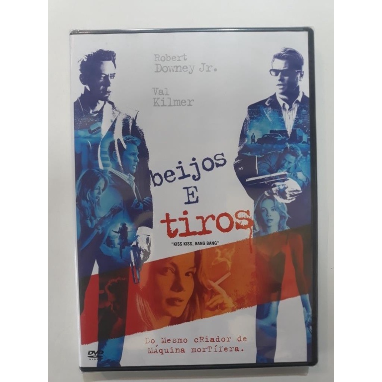 Dvd Filme Beijos E Tiros ( Robert Downey Jr. ) - Original