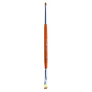 Pincel Duplo para Delinear Brown Line 31 - Klass Vough