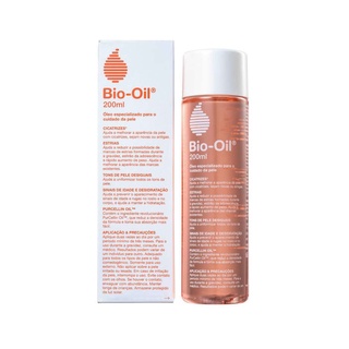 Óleo Corporal Bio Oil 200ml Reparador Cicatrizes Estrias