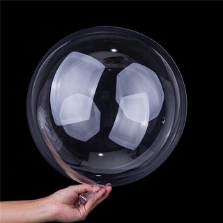 Balão Bubble Bobo 24 Polegadas Decoração Festa Transparente embalagem com 10 unidades