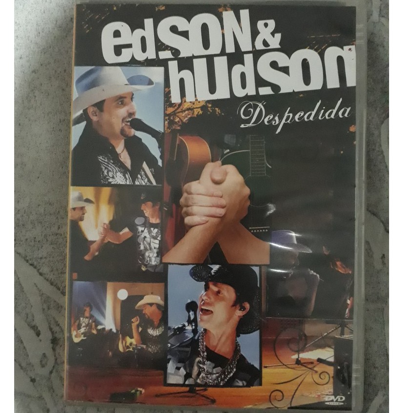 DVD EDSON E HUDSON - DESPEDIDA - EM ÓTIMO ESTADO