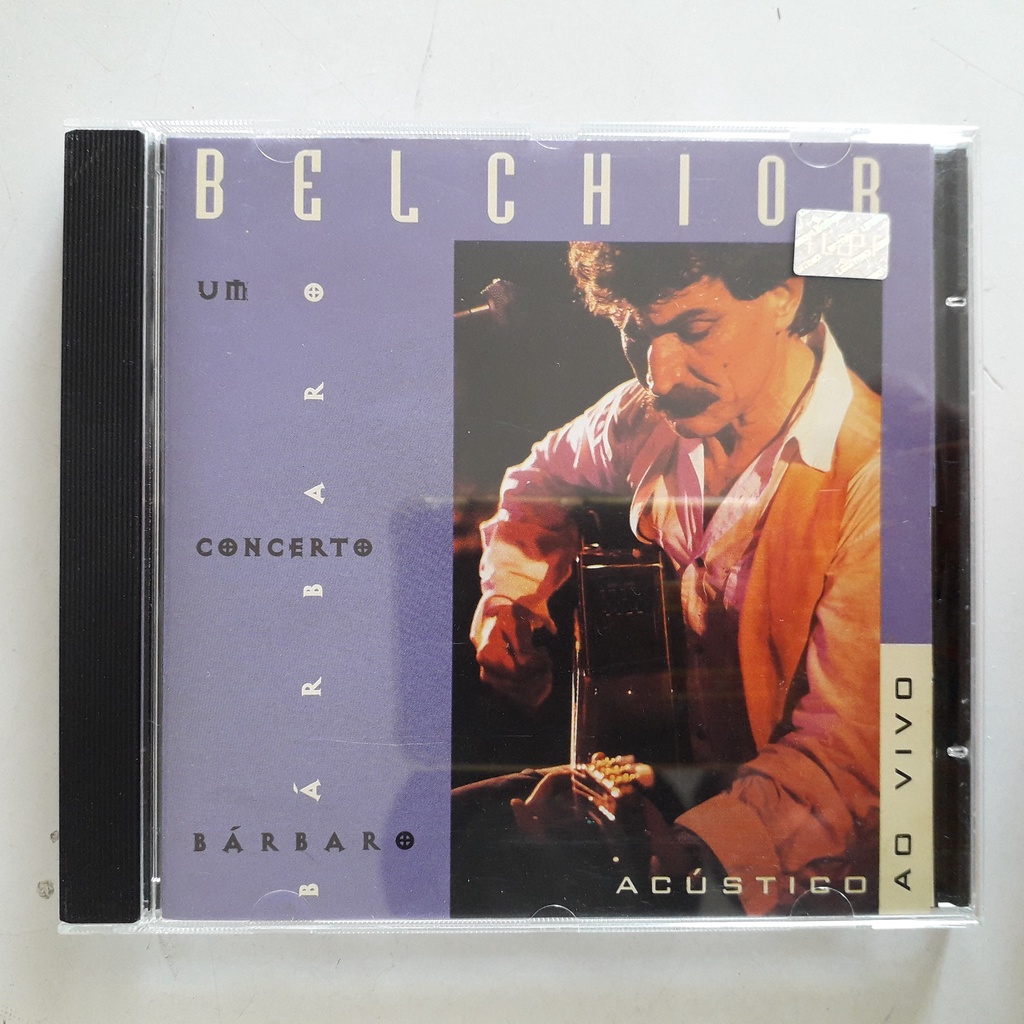 CD Belchior - Um Concerto Bárbaro - Acústico Ao Vivo