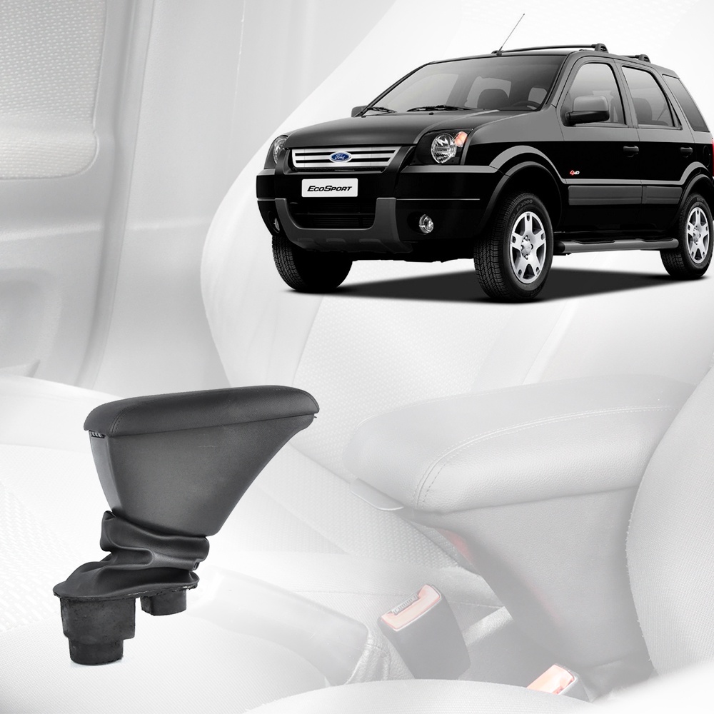 Apoio de braço ford ecosport antiga 2010/2012 descanço de braço