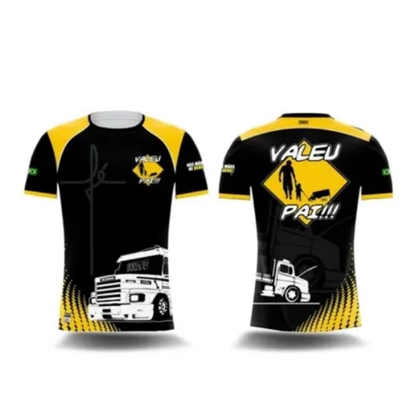 Camisa Caminhão Valeu Pai Camiseta Caminhoneiro Rota 262 Carreta