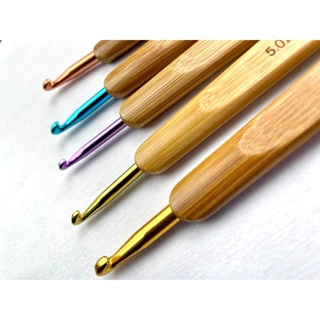 Agulha de Crochê cabo de Bambu Para Cléa, Anne, Duna e Barroco em Oferta na Shopee