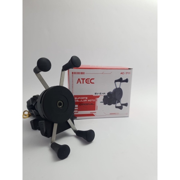 Suporte celular com carregador Atec AC-711