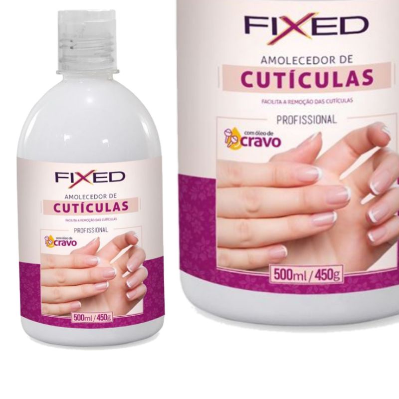 Amolecedor de Cutículas Óleo de Cravo Fixed 500ml | Shopee Brasil
