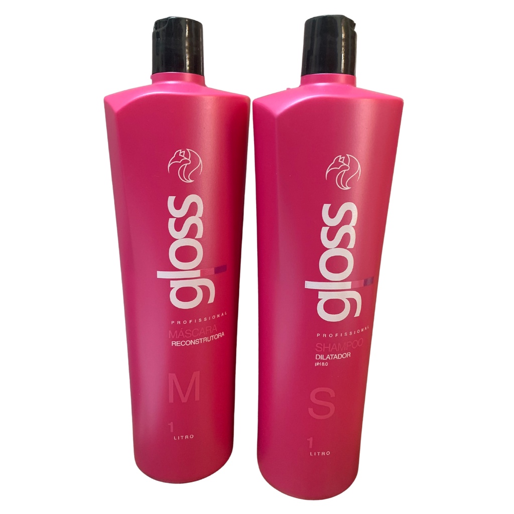 Mascara Reconstrutora Fox Gloss Shopee Brasil