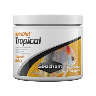 Ração Seachem Nutridiet Tropical Flakes C/ Probio 50g