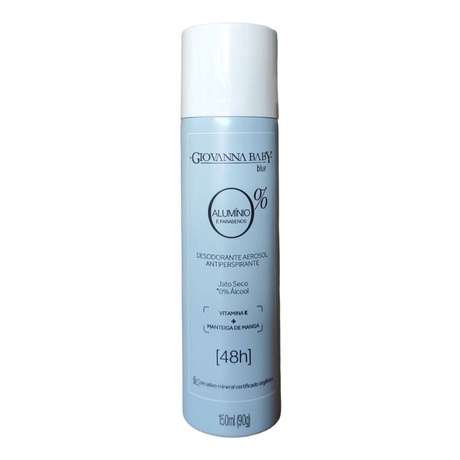 Desodorante Aerossol Sem Aluminio/parabenos/acool Vegano versao classic blue ou neutral 150ml - a escolher