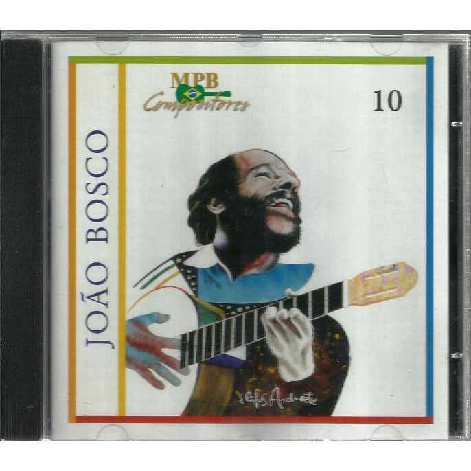 1273 Mcd- Cd Original 1997- MPB Compositores- Nº. 10- João Bosco- Musica Popular Brasileira