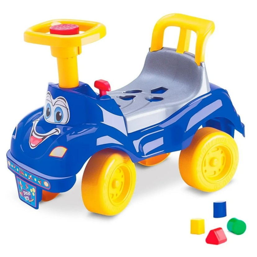 Totoka Infantil Motoca Bebe Totokinha Azul Menino Motoquinha Cardoso em Oferta na Shopee