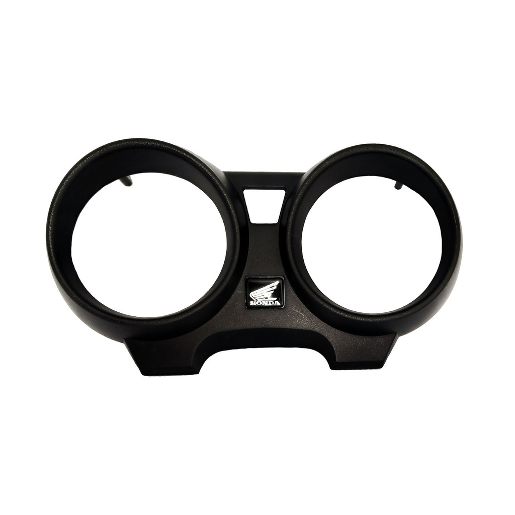 Conjunto Carcaças Painel Moto Honda CG 150 KS ES lente de acrilico, Interna, Inferior e Superior Preta — imagem 2 de 2
