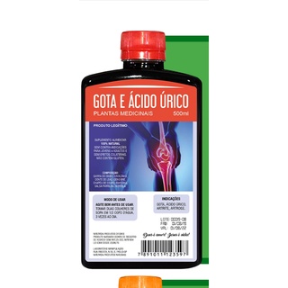 Gota e Ácido Úrico Chá Plantas Medicinais