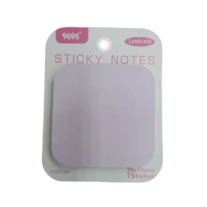 Bloco Adesivo Colorido Tipo Post It Quadrado Shopee Brasil