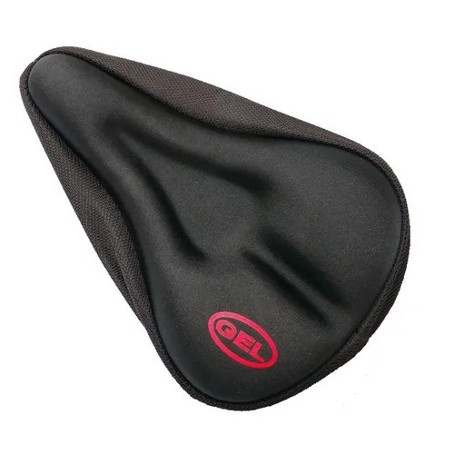 Capa Gel Banco Selim Almofada Forro Para Bicicleta Ajustavé