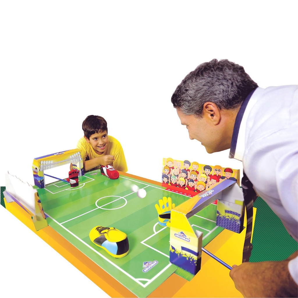 Jogo De Futebol Gol A Gol Evolution Adijomar Brinquedos