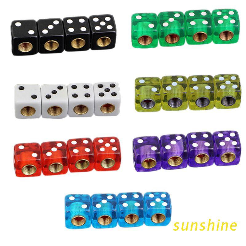 4pcs Forma Truck Car Pneu Tampa Da Haste Da Válvula Ar Tampa Poeira Válvula Acessórios