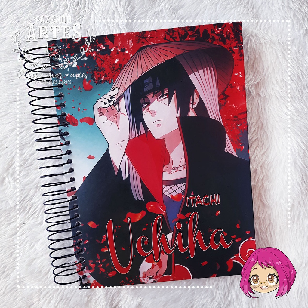 Caderno Itachi Uchiha Shopee Brasil