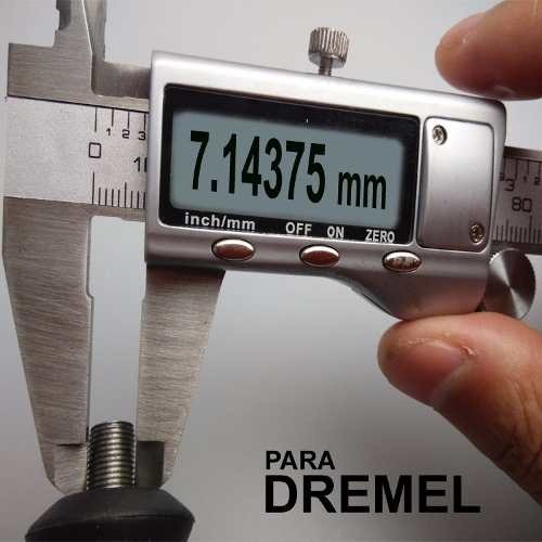 Mini Mandril Aperto Rapido P/ Micro Retifica DREMEL e DEXTER 9/32 X40 Polegadas